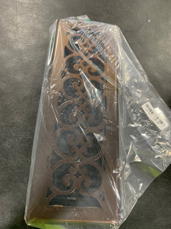 Photo 1 of Decor Grates SPH414-RB Floor Register, 4x14, Rubbed Bronze Finish