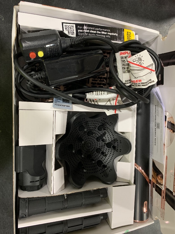 Photo 1 of Shark Hair Dryer | FlexStyle Hair Styling System | Portable & Powerful Blow Dryer Brush | Hair Curler & Volumizer | 6 Styling Tools Included | Best for All Hair Types | Black | HD440BK