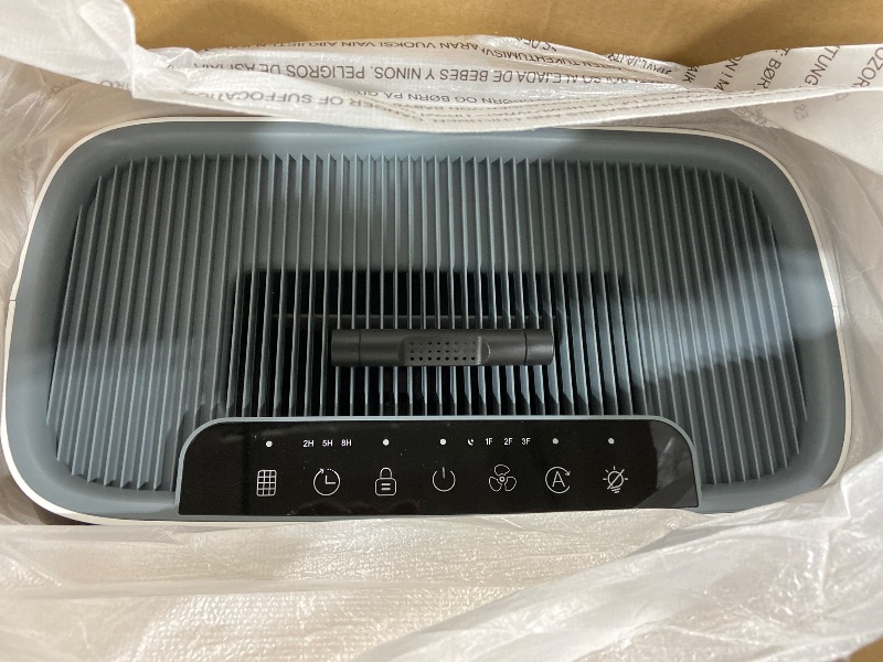 Photo 1 of Air Purifiers for Home Large Room, Cover Up to 2400 Ft² with True HEPA Filter, Smart Mode, PM2.5 Air Quality Display, 22dB Sleep Mode, Aromatherapy with 2X-Purification & 360°Air Outlet, HAP603