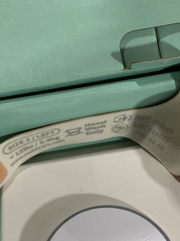 Photo 1 of Owlet Dream Sock® - FDA-Cleared Smart Baby Monitor - Track Live Pulse (Heart) Rate, Oxygen in Infants - Receive Notifications - Dusty rose