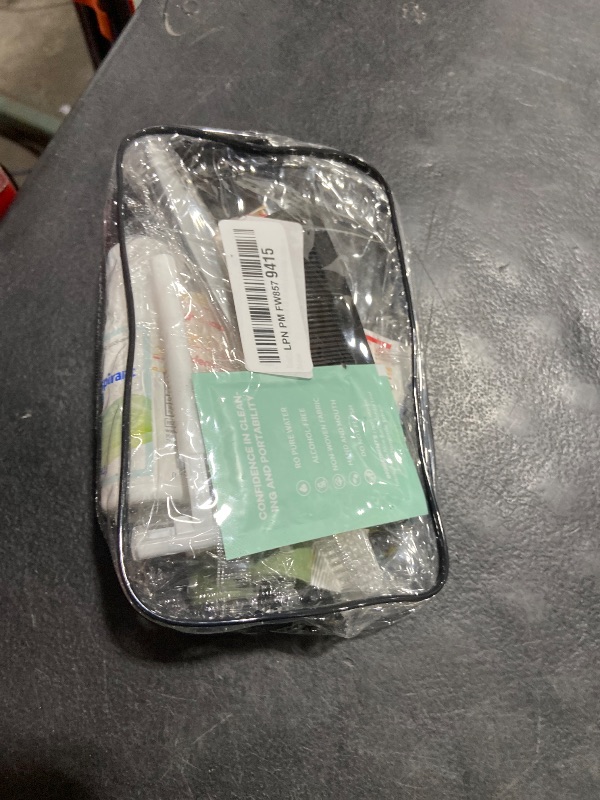 View 2 of **USED, INCOMPLETE** TrekTote Complete 15 Piece Unisex Travel Hygiene Kit with Toiletries & Personal Care Essentials, TSA-Compliant, Individually Packaged in Clear Bag, Single or Bulk Packs