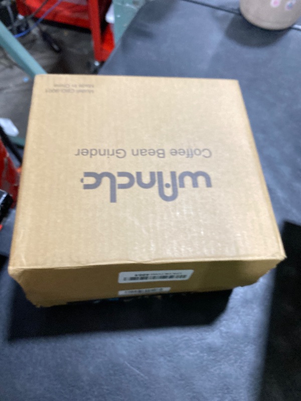 Photo 1 of Wancle Conical Burr Coffee Grinder Touch Edition Electric Coffee Bean Grinder - 25 Grind Settings, Precision Timer, Anti-Static, Compact with Air Blower, 200W Motor