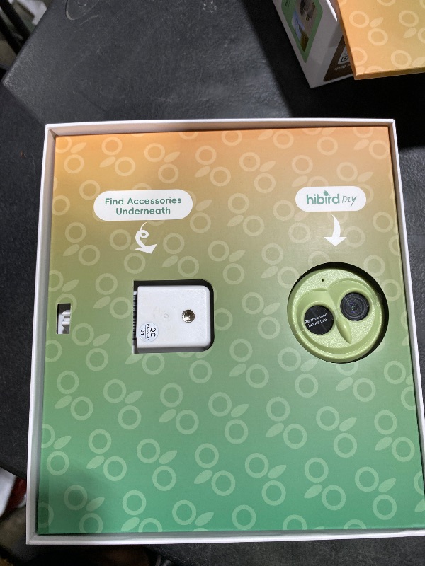 Photo 1 of Hibird 4K HD Smart Bird Feeder Camera Solar Powered, 2.4G/5G Dual WiFi Wireless Outdoor, 6X Slow Motion Auto Bird Video Capture, Instant Notifications, AI Identify 10000+ Species for Everyone