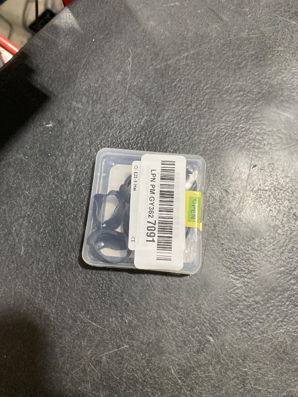 Photo 1 of [3 Pairs] Ear Tips Cover for Bose QuietComfort Earbuds II (2022) &Bose QuietComfort Ultra Earbuds (2023), Silicone Sport Ear Hook Cover, Anti-Slip Replacement Eartip Accessories (S,M,L) (Black)