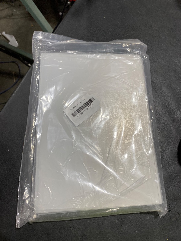 Photo 1 of 10 Pack Clear Acrylic Sheet 8x12" 2mm Thick Transparent Plastic Acrylic Board Rectangular Clear Acrylic Panel Cast Plexiglass Sheet Glass Replacement for DIY Display Projects, Craft, Photo Frame