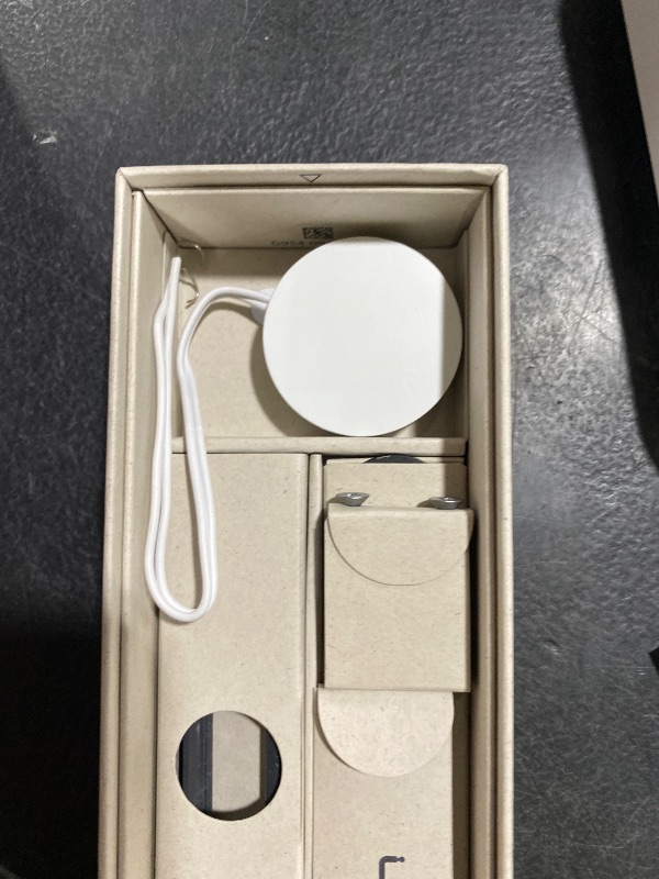 Photo 1 of Google Nest Doorbell (Wired, 3rd Gen) - 2K Video and Gemini, Live View, Night Vision, 2-Way Audio - Works with Google Home - 2025 Model - Snow