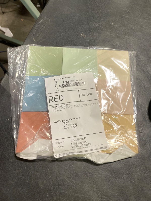 Photo 1 of (18 Pads) Pop Up Sticky Notes 3x3 Refills, Vintage Color, Strong Adhesive Memo Pad Bulk, Suitable for Home, Office, School, Clean Removal