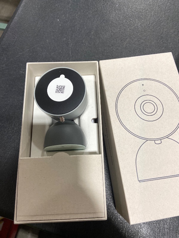 Photo 1 of Google Nest Cam Indoor (Wired, 3rd Gen) - Security Camera with 2K Video and Gemini, Night Vision, 2-Way Audio, Works with Google Home - 2025 Model - Hazel