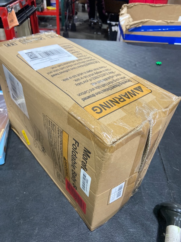 Photo 1 of MoreFeel Collapsible Baby Bathtub for Newborn with Thermometer & 1 Hooded Towel & 1 Soft Floating Cushion,Portable Travel Bathtub with Drain Hole, Durable Foldable Baby Tubs for Infants to Toddler