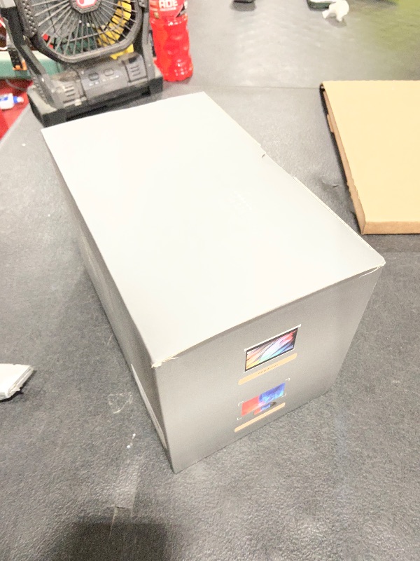 Photo 1 of Mini Projector with Wifi and Bluetooth ,Native 1080P 4K Support Portable Projector with Android TV OS,180° Rotatable,AI Auto Focus & Keystone,35"-130" Screen Video Projector