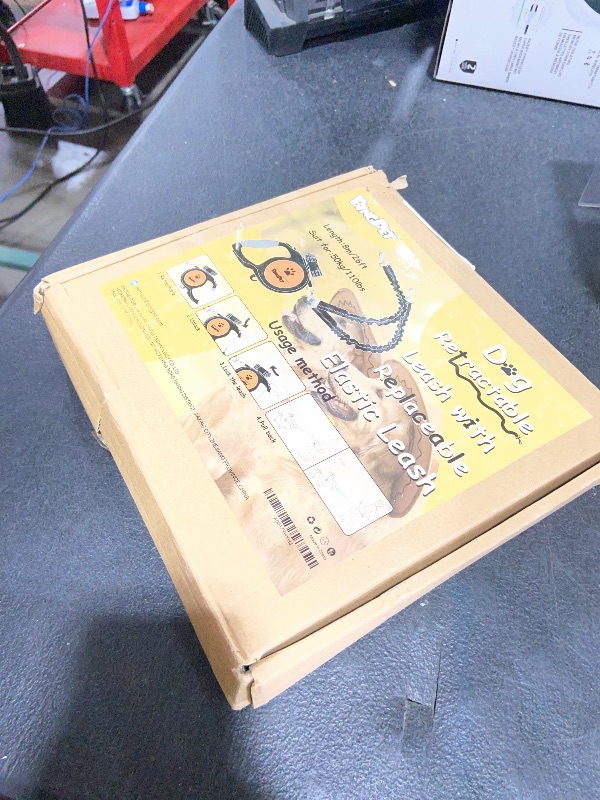 Photo 1 of BINGPET Dual Retractable Dog Leash for Dogs Walking,26ft Heavy Duty Double Dog Leash for Two Dogs with LED Flashlight,Poop Bags,Reflective Elastic Rope,360° Tangle-Free,Up to 110 lbs / 50 kg