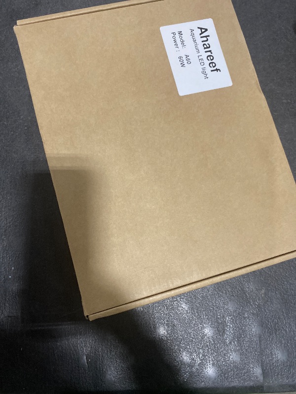 Photo 1 of Ahareef 60W Full Spectrum Reef LED Light for Coral – Dimmable Saltwater Aquarium Light for SPS & LPS with Sunrise, Sunset & Moonlight – Nano Reef Tank 20–36" Up to 60 Gallons