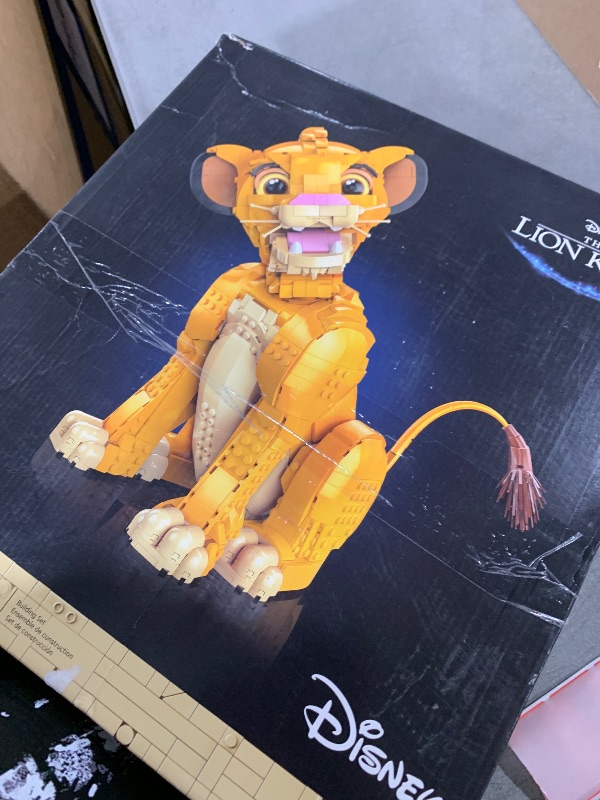 Photo 1 of LEGO Disney Young Simba the Lion King Building Sets for Adults - Buildable Figurine for Display, Ages 18+ - DIY Kits & Crafts for Fans of Movie - Collectible Disney Birthday Gift - 43247