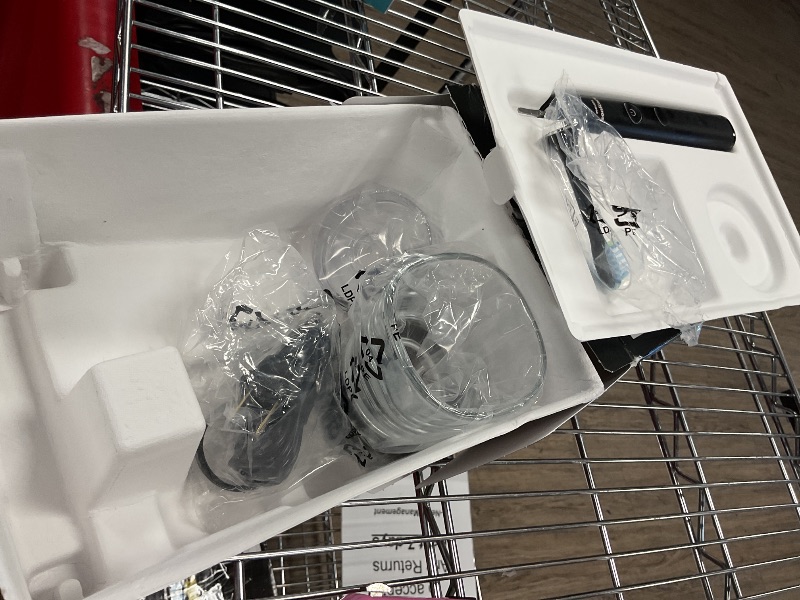 Photo 1 of Philips Sonicare DiamondClean Smart 9500 Electric Toothbrush, Sonic Toothbrush with App, Pressure Sensor, Brush Head Detection, 5 Brushing Modes and 3 Intensity Levels, Black, Model HX9923/11