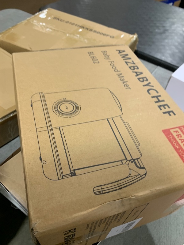 Photo 1 of AMZBABYCHEF Baby Food Maker, 4 in 1 Baby Food Processor and Steamer, Puree Blender, Multifunctional Baby Puree Maker, Dishwasher Safe (Green)