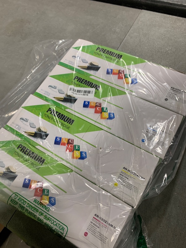 Photo 1 of 414A Toner Cartridges Color Laser Jet Pro MFP M479fdw M454dw Compatible for HP 414A 414X Toner Cartridge Work for Pro M479fdw M454dw M479fdn M454dn Enterprise M480f M455dn Printer 4 Pack(1BK+1C+1M+1Y)