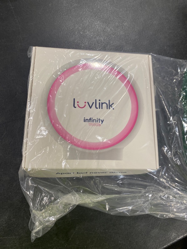 Photo 1 of LuvLink Infinity Voice v2 Send Sounds & Color - Award Winning Friendship Lamp (Set of Two, White)