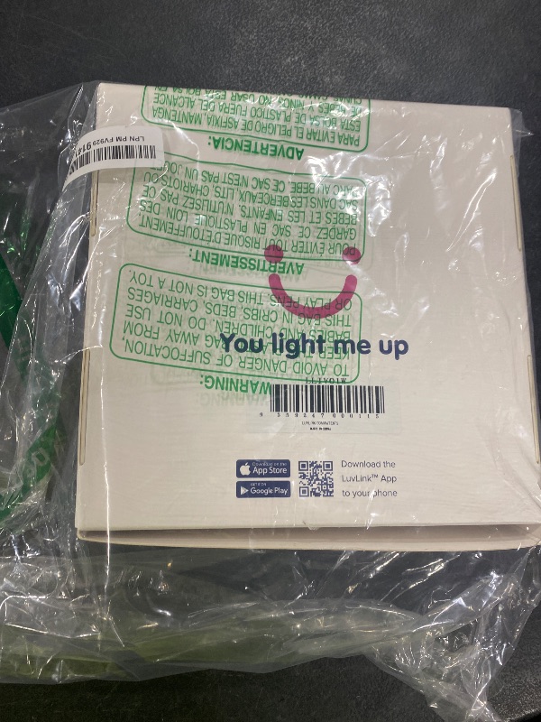 Photo 1 of LuvLink Infinity Voice v2 Send Sounds & Color - Award Winning Friendship Lamp (Set of Two, White)