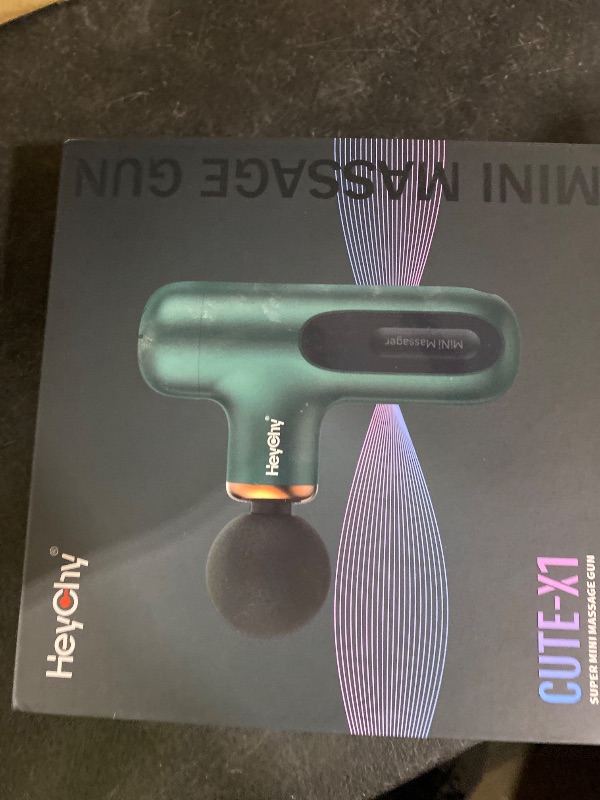 Photo 1 of HEYCHY Super Mini Massage Gun, Percussion Deep Tissues Muscle Massager, Compact Sports Travel Massage Gun, Portable Handheld Massager for Home, Gym, Office, Outdoors