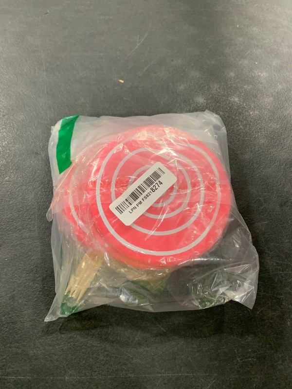 Photo 1 of PRETYZOOM Jumbo Fake Lollipop Props 4-Pack Large Simulation Candy Models for Party Photo Booth Wedding Decorations