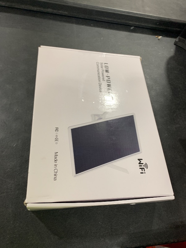 Photo 1 of Solar WiFi Extender, Solar Powered WiFi Extender Signal Booster Outdoor, Wireless Solar WiFi Repeater for Garden, Home & Ranch, 300Mbps, 26000mAh Battery, IP66 Waterproof, 200m Range