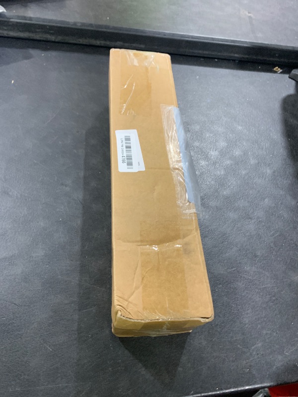 Photo 1 of 1 Inch Curtain Rods for Windows, 32 to 120 Inch Black Rustic Curtain Rod Set, Modern Design Drapery Tubes with Brackets Room Divider, For Indoor and Outdoor