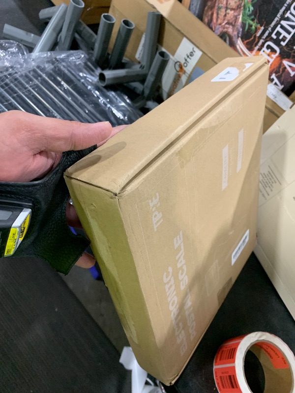 Photo 1 of TIPRE Digital Shipping Postal Scale 0.5 oz High Accuracy! 440lb Commercial Weight Scale for Package, Small Business, Mail, Warehouse, Home, Dual Powering Source & Cable Provided