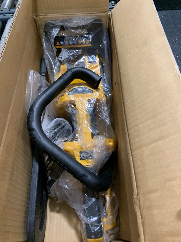 Photo 1 of DDKUN 16-Inch Brushless Chainsaw, 40V (2 x 20V MAX) Cordless Brushless Chainsaw For DeWALT 20V Battery,Ideal for Wood/Tree Cutting, Pruning,(Tool Only)