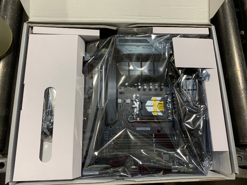 Photo 1 of ASUS TUF Gaming Z790-Plus WiFi LGA 1700(Intel 14th,12th &13th Gen) ATX Gaming Motherboard(PCIe 5.0,DDR5,4xM.2 Slots,16+1 DrMOS,WiFi 6,2.5Gb LAN,Front USB 3.2 Gen 2 Type-C,Thunderbolt 4(USB4),Aura RGB)