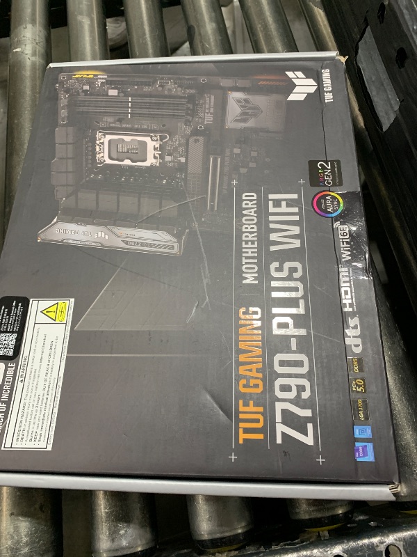 Photo 1 of ASUS TUF Gaming Z790-Plus WiFi LGA 1700(Intel 14th,12th &13th Gen) ATX Gaming Motherboard(PCIe 5.0,DDR5,4xM.2 Slots,16+1 DrMOS,WiFi 6,2.5Gb LAN,Front USB 3.2 Gen 2 Type-C,Thunderbolt 4(USB4),Aura RGB)