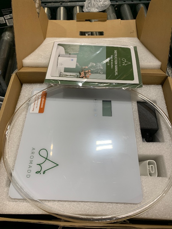 Photo 1 of 2025 Upgraded 3500 Sq.Ft Smart Scent Machine - HVAC System, Whole House Aroma & Hotel Collection Diffuser, Waterless Essential Oil Diffuser for Home, Office, 600ML Capacity, Cold Air Tech (White)