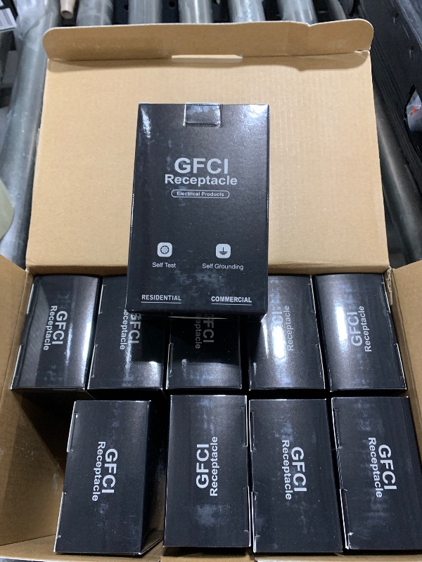 Photo 1 of ELECTECK 10 Pack GFCI Outlets 20 Amp, Outdoor Weather Proof (WR), Self-Test GFI Receptacles with LED Indicator, Ground Fault Circuit Interrupter, Screwless Wallplate Included, UL Listed, White