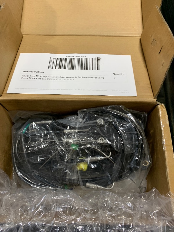 Photo 1 of Power Trim Tilt Pump Actuator Motor Assembly Replacement for Volvo Penta SX DPS Models # 21945915 21573834