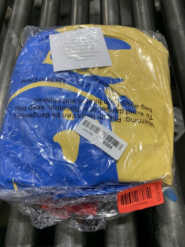 Photo 1 of INFLATABLE DUDES Dinosaur 47 Inches- Kids Punching Bag| Already Filled with Sand |Triceratops Bop Bag |Ring Toss with 3 Inflatable Rings| | Ride-on Toy + Handles| Punching Bag for Kids -(Tops)