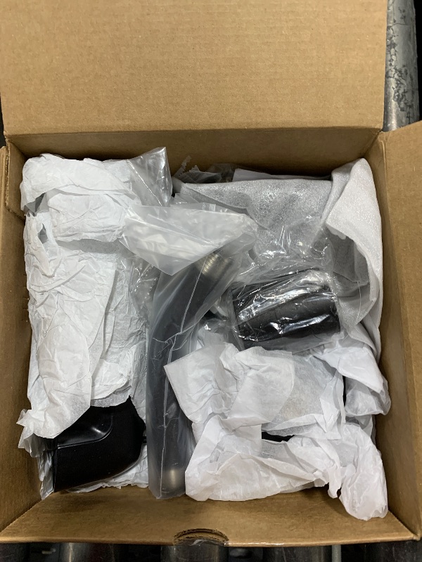 Photo 1 of Moen Genta LX Matte Black Pressure Balancing Modern Shower Set with Showerhead Lever Handle, and Tub Spout, Posi-Temp Valve Required, T2473EPBL