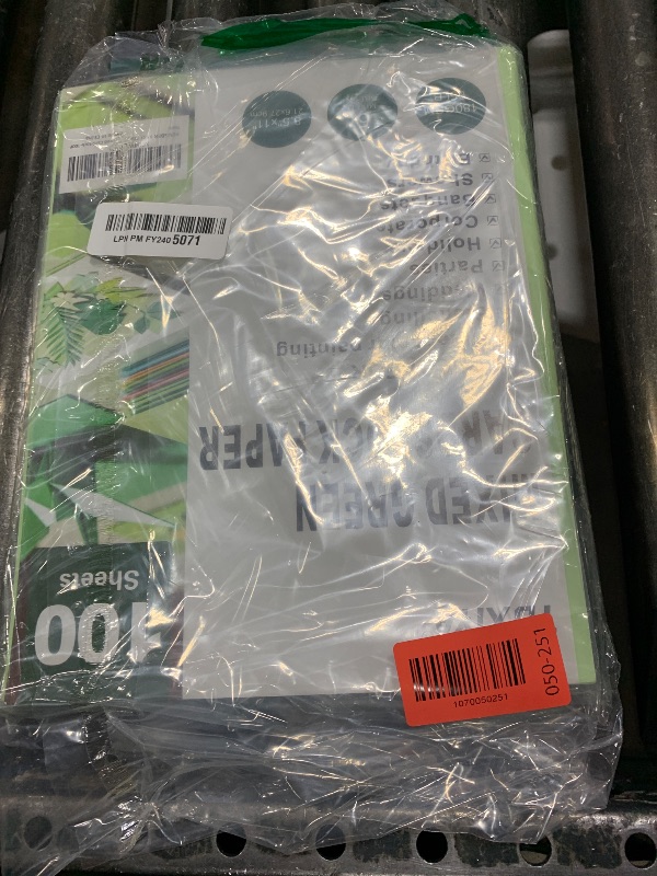 Photo 1 of 100 Sheets 8.5" X 11" Colored Cardstock, 5 Assorted Green Colors 180GSM/65LB Construction Paper Card Stock Printer Paper for Printing,Card Making,DIY Crafts,School Supplies,Party Decorations