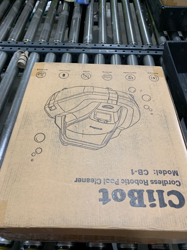 Photo 1 of (2026 Upgrade) CliBot Cordless Pool Vacuum for Above Ground Pool - Dual-Motor Automatic Pool Cleaner with 120Mins Runtime, Easy One-Button Operation for Flat In-Ground and Above Ground Pools