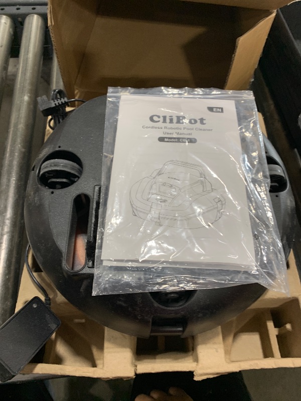 Photo 1 of (2026 Upgrade) CliBot Cordless Pool Vacuum for Above Ground Pool - Dual-Motor Automatic Pool Cleaner with 120Mins Runtime, Easy One-Button Operation for Flat In-Ground and Above Ground Pools