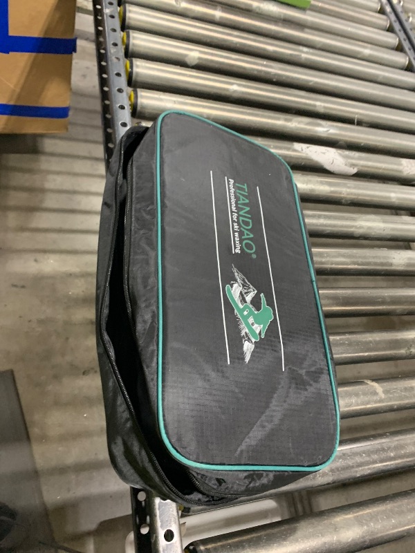 Photo 1 of Ski Snowboard Roto Brush Kit with Quick-Change Axle 2 Professional Brushes: Horsehair, Nylon for Waxing (290mm Length)
