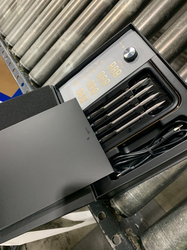 Photo 1 of Wireless Meat Thermometer with 4 Probes, INKBIRD WiFi Meat Thermometer Digital Wireless for Rotisserie Grill Oven,Unlimited Range Dishwasher Waterproof Bluetooth Thermometer for iOS & Android