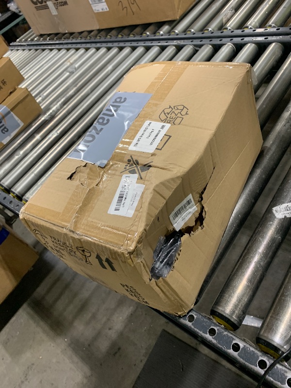 Photo 1 of Modern Industrial Floor Lamp For Bedroom, 64'' Adjustable Gold Inner Shade Tall Floor Lamp For Office, Living Room, Skinny Corner Accent Reading Standing Lamp, Retro Farmhouse Mid-Century, Black