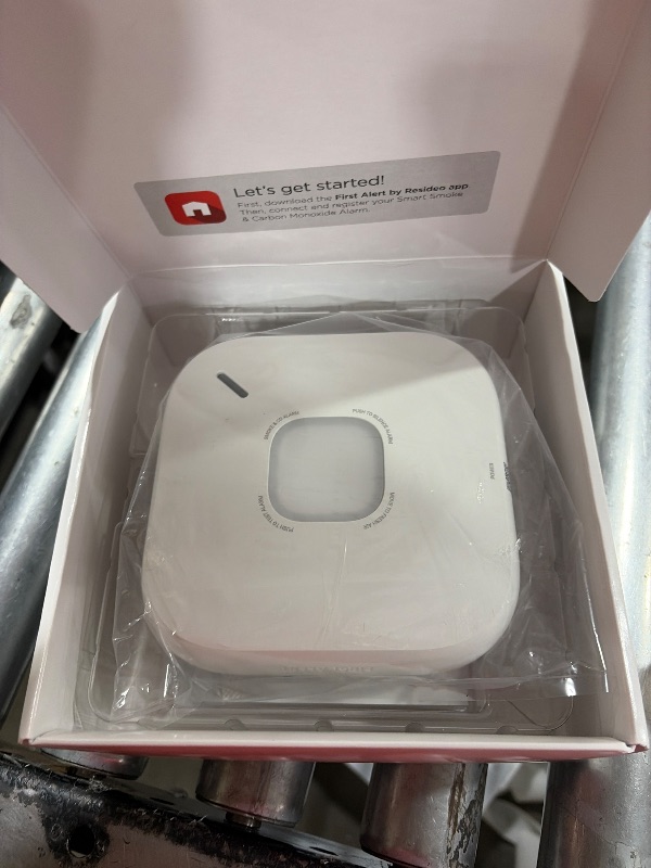 Photo 1 of First Alert SC5 Hardwire Smart Smoke & Carbon Monoxide Alarm, SMCO600NV-AC, 1-Pack