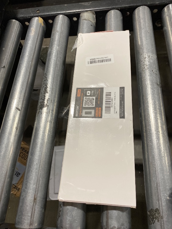 Photo 1 of 10 Pack BESTTEN Decorator Screwless Outlet Wall Plate, USWP4 Glossy Off White, 1 Gang Switch Cover, H4.69” x W2.91”