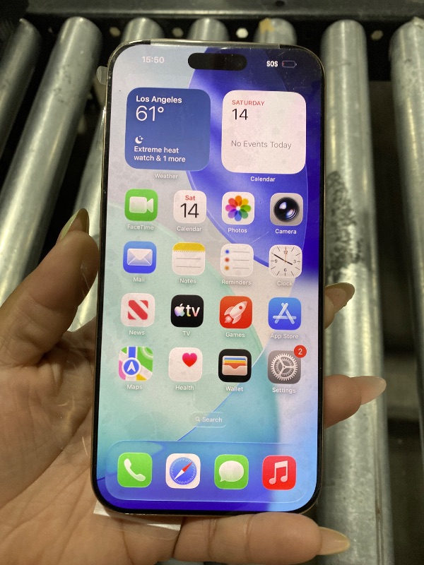 Photo 1 of Apple iPhone (Renewed Premium) 16 Pro Max, US Version, 1TB, Desert Titanium - Unlocked