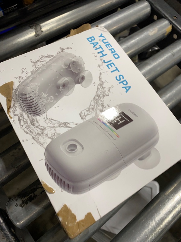 Photo 1 of YUERO Bath Jets for Tub, Bath Jet or Bubble Mode, Cordless Waterproof Portable Bathtub Accessories with 3-Level Adjustable Speed, Bathtub Jets Massage for Home Spa, Travel Massage, Relaxing, Soothing