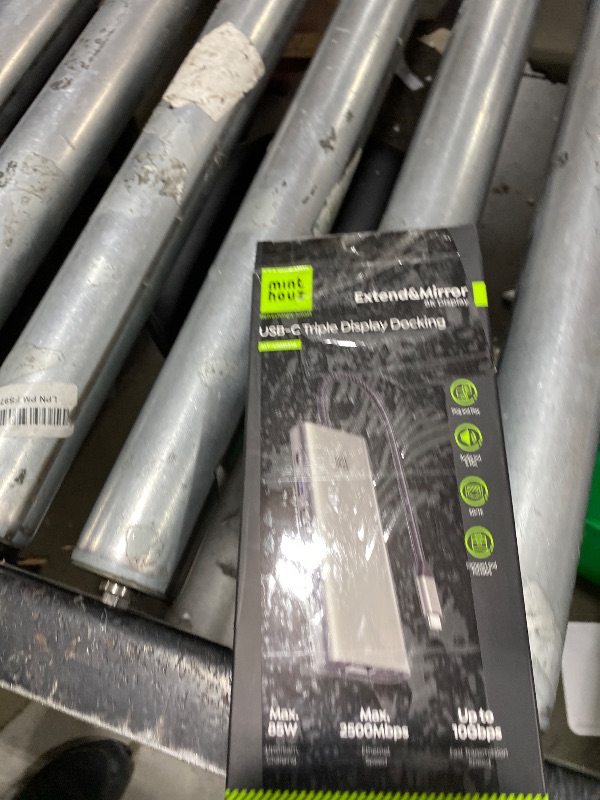 Photo 1 of USB C Docking Station Dual Monitor Adapter,Minthouz Displayport Docking Station with Dual 8K DP,USB Hub 4K HDMI,100W PD in,10Gbps USB A/C,2.5G Ethernet Port for for Windows & Mac