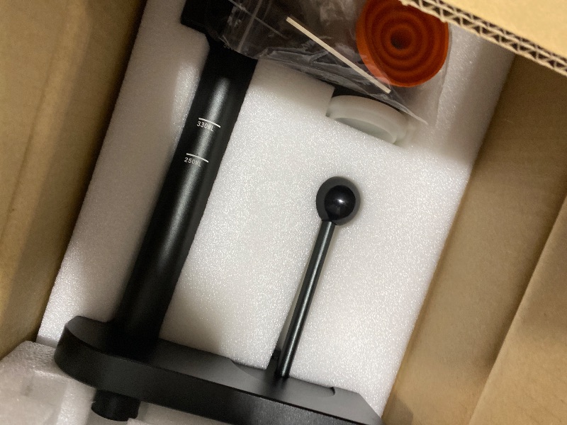 Photo 1 of Manual Bottle Can Sealer for 55mm Caps - Adjustable Home Brewing Tool Made of Aerospace Aluminum, Includes Silicone Funnel (Black)