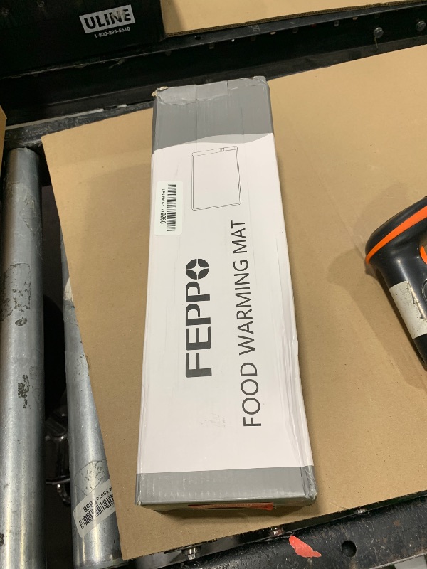 Photo 1 of FEPPO Food Warming Mat, Upgrade High-tech Graphene Heating Film, Fast Full Surface Electric Warming Tray with 6 Level Adjustable Temperature and 6 Hours Timer, Roll Up Food Warmers for Parties Buffet