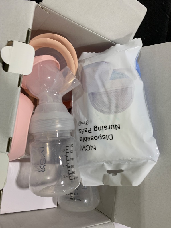 Photo 1 of NCVI Electric Breast Pump 8782, Portable Hospital-Grade Double Pump with 4 Modes & 9 Levels, Anti-Backflow, Rechargeable Quiet Breastfeeding Pump for Efficient Comfortable Use at Home, Work or Travel