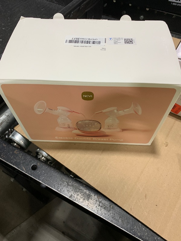 Photo 1 of NCVI Electric Breast Pump 8782, Portable Hospital-Grade Double Pump with 4 Modes & 9 Levels, Anti-Backflow, Rechargeable Quiet Breastfeeding Pump for Efficient Comfortable Use at Home, Work or Travel